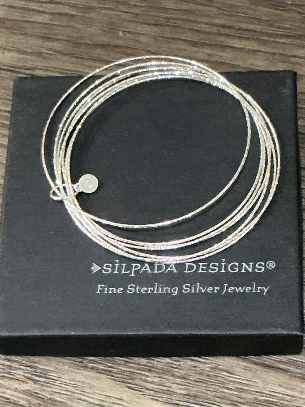Silpada Sterling Silver Multi-Loop Bangle Bracelet